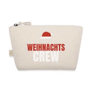Weihnachts Crew Weihnachtsmütze Familie Team Fest - Bio-Täschchen - Natur - Vorne