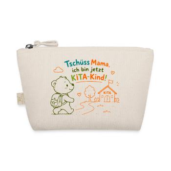KitaKind Abschied von Mama - Bio-Täschchen - Natur - Vorne