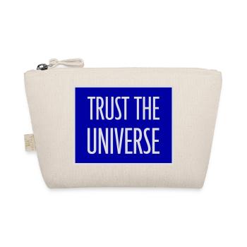Trust The Universe Spirituell Universum Zitat Logo - Bio-Täschchen - Natur - Vorne