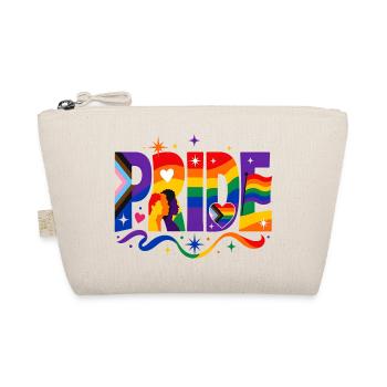 Pride Spruch für LGBTQ Aktivisten & Fans - Bio-Täschchen - Natur - Vorne