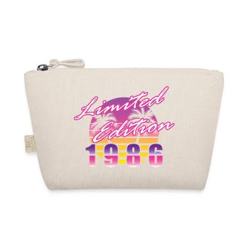 40. Geburtstag Limited Edition 1986 vintage - Bio-Täschchen - Natur - Vorne