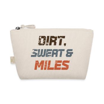 Dirt Sweat & Miles - Organic Pouch - nature - Front