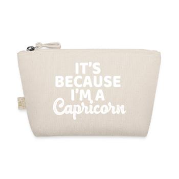 Zodiac sign Capricorn - Organic Pouch - nature - Front
