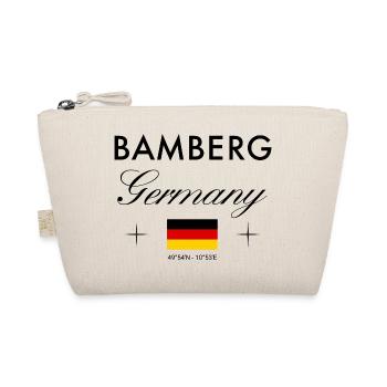 Bamberg Deutschland Koordinaten Reise Souvenir - Bio-Täschchen - Natur - Vorne