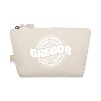 Name Gregor - Bio-Täschchen - Natur - Vorne