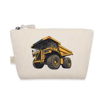 Muldenkipper – Heavy Equipment - Bio-Täschchen - Natur - Vorne