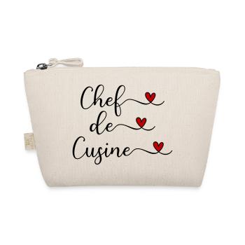 Koch - Chef de Cuisine - Bio-Täschchen - Natur - Vorne
