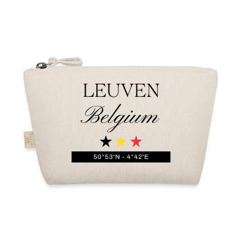 Leuven Belgien Souvenir – Reise minimalistisch - Bio-Täschchen - Natur - Vorne