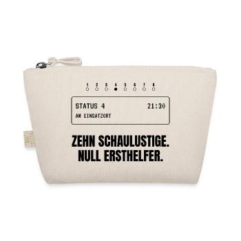 Zehn Schaulustige. Null Ersthelfer. - Bio-Täschchen - Natur - Vorne