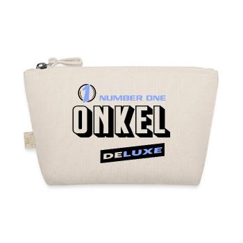 Onkel Number One Deluxe Bester Familie  - Bio-Täschchen - Natur - Vorne