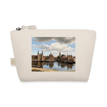 Blick auf Delft (realistisch) - Bio-Täschchen - Natur - Vorne