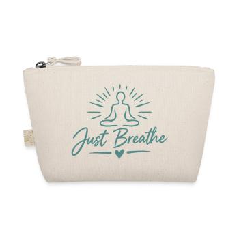  Yogasitz Achtsankeit Entspannung - Bio-Täschchen - Natur - Vorne