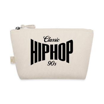 90er-Jahre-Klassiker HipHop - Bio-Täschchen - Natur - Vorne