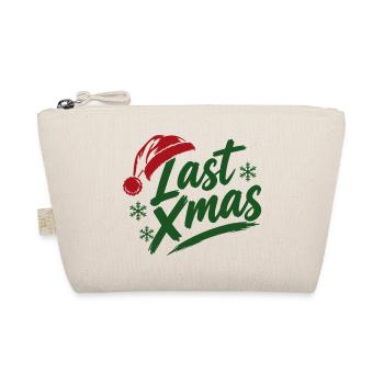 Last Xmas Mütze - Bio-Täschchen - Natur - Vorne