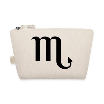 Zodiac Scorpio Design – The Sign of Scorpio - Organic Pouch - nature - Front