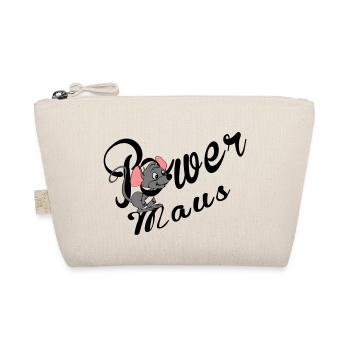 Power Maus - Bio-Täschchen - Natur - Vorne