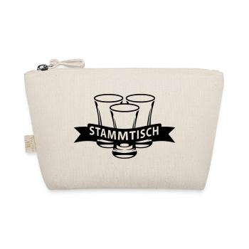 Stammtisch Schnaps - Bio-Täschchen - Natur - Vorne