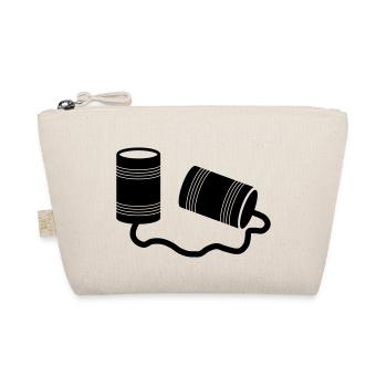 phone cans - Organic Pouch - nature - Front