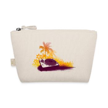 Turntable Beach DJ - Organic Pouch - nature - Front