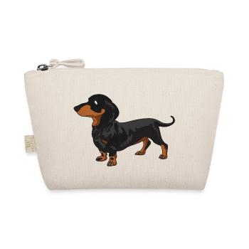 Dachshund - Organic Pouch - nature - Front