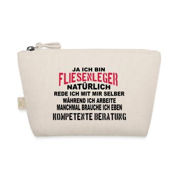 Fliesenleger Beratung - Bio-Täschchen - Natur - Vorne