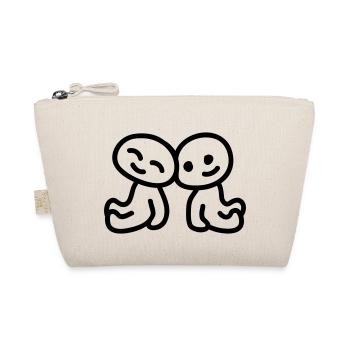 Friendship - love - line - Organic Pouch - nature - Front