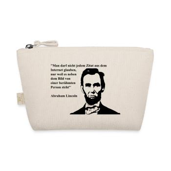 Lincoln - Bio-Täschchen - Natur - Vorne