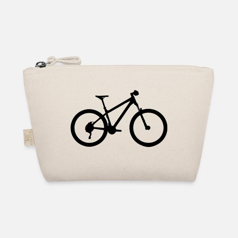 Fahrrad - Bio-Täschchen - Natur