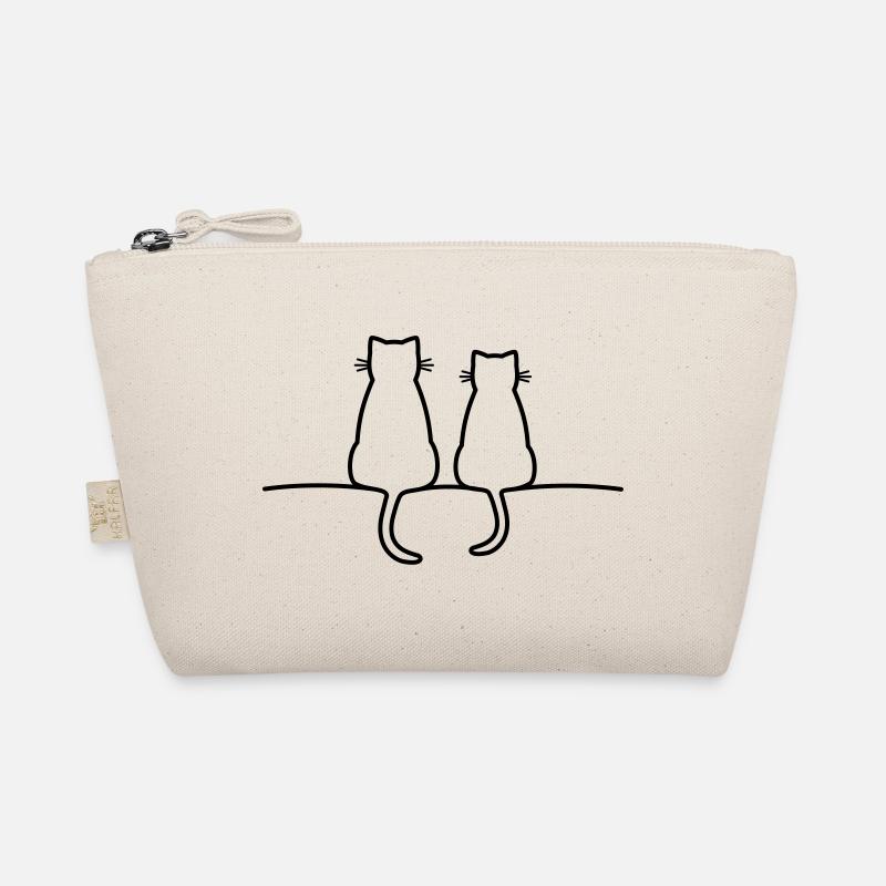 chats mignons chat amour amitié Trousse biologique