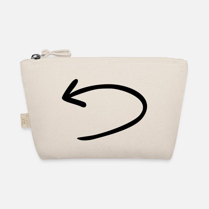 Arrow back reversed Organic Pouch