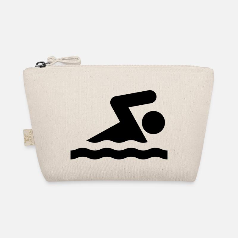Schwimmen Schwimmer Bio-Täschchen