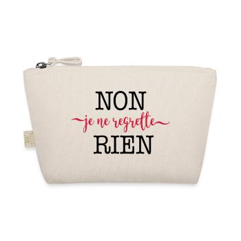 Non, je ne regrette rien - Bio-Täschchen - Natur - Vorne