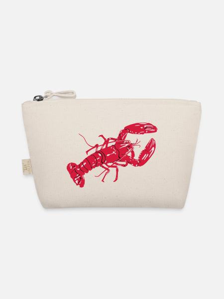 LobsterColoredTee - Organic Pouch - nature