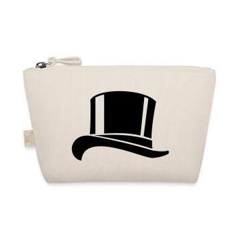 top hat / Zylinder Hut (1c) - Organic Pouch - nature - Front