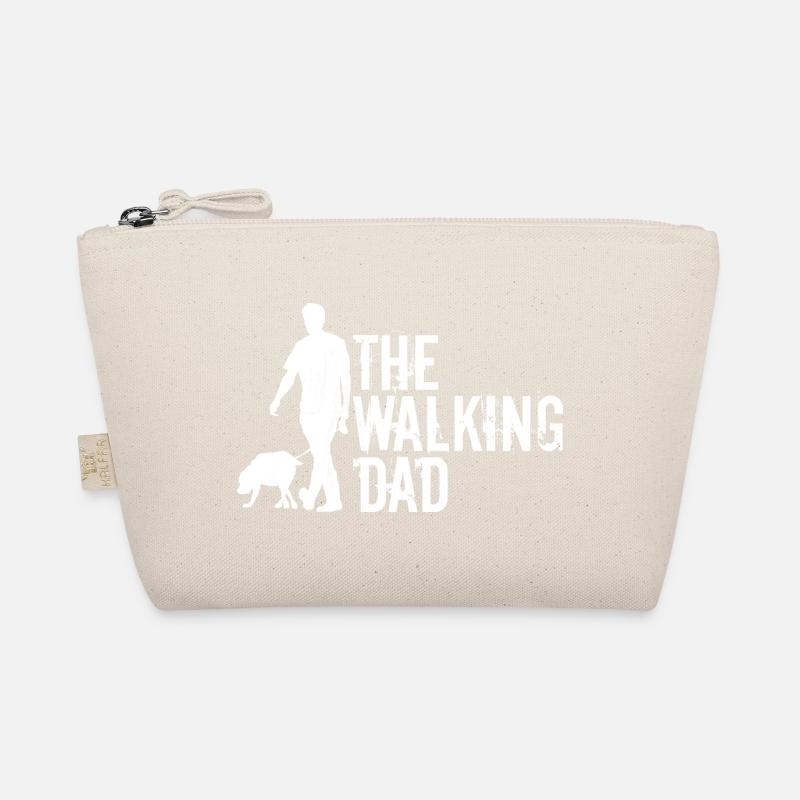 The Walking Dad - Hund Herrchen Gassi Geschenk Bio-Täschchen