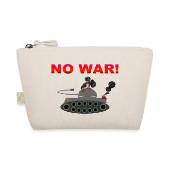 No War - Bio-Täschchen - Natur - Vorne