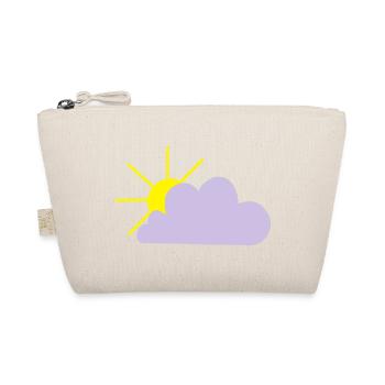 Sun peeks out from behind the cloud - Organic Pouch - nature - Front