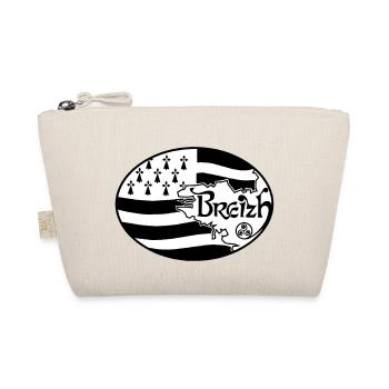 Flag Britain authentic - Organic Pouch - nature - Front