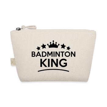 badminton king stars - Bio-Täschchen - Natur - Vorne