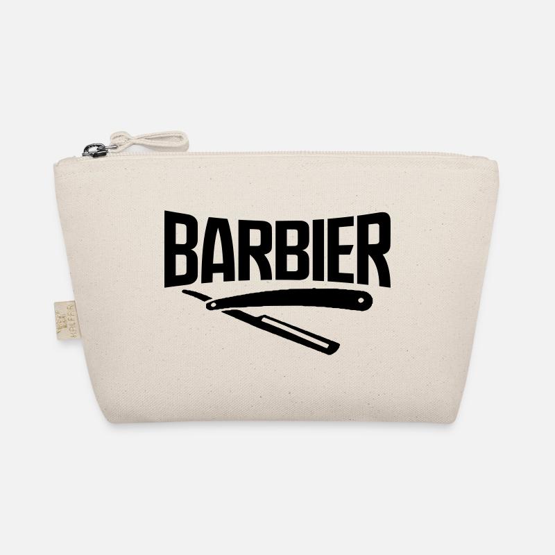 barbier barbier viking bart barbe coiffeur autocollant - Trousse biologique - nature