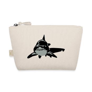shark - Organic Pouch - nature - Front