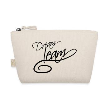 Lettrage texte amis amoureux couple couples équipe - Trousse biologique - nature - Devant