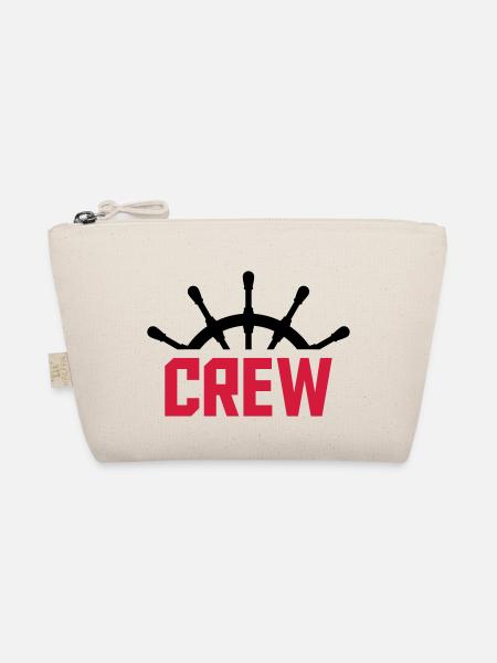 Crew Steuerrad Design - Bio-Täschchen - Natur