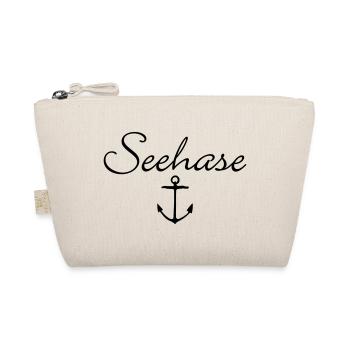 Seehase Anker Bodensee Design - Bio-Täschchen - Natur - Vorne