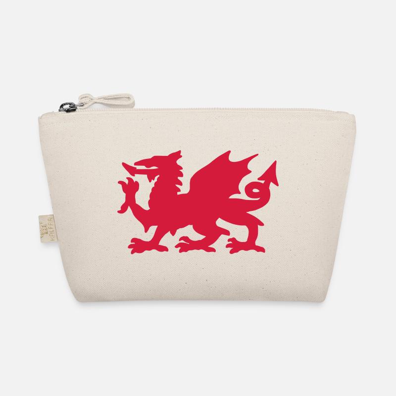 Welsh Dragon Organic Pouch
