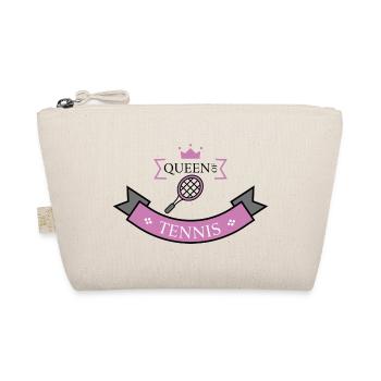 Tennis queen - Organic Pouch - nature - Front