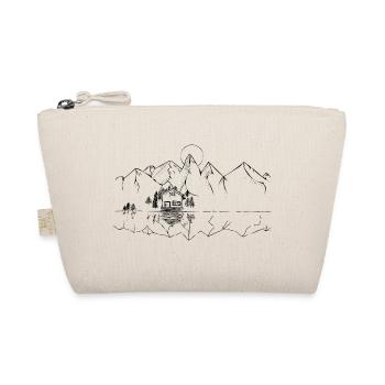 House on the mountain lake - Organic Pouch - nature - Front