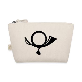 post horn - Organic Pouch - nature - Front
