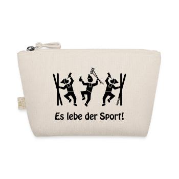 Es Lebe Der Sport! (Après Ski Party) - Bio-Täschchen - Natur - Vorne