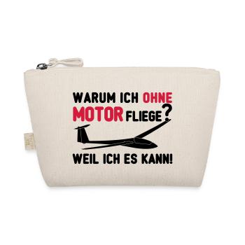 Segelfliegen ohne Motor - Organic Pouch - nature - Front